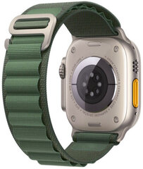 Tech-Protect ремешок для часов Nylon Pro Apple Watch 42/44/45/49mm, military green цена и информация | Аксессуары для смарт-часов и браслетов | hansapost.ee