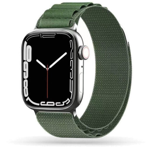 Kellarihm Tech-Protect Nylon Pro Apple Watch 42/44/45/49mm, military green hind ja info | Nutikellade aksessuaarid ja tarvikud | hansapost.ee