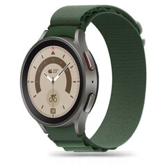 Tech-Protect ремешок для часов Nylon Pro Samsung Galaxy Watch4/5/5 Pro, military green цена и информация | Аксессуары для смарт-часов и браслетов | hansapost.ee