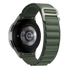 Tech-Protect ремешок для часов Nylon Pro Samsung Galaxy Watch4/5/5 Pro, military green цена и информация | Аксессуары для смарт-часов и браслетов | hansapost.ee