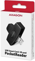 Axagon ID-kaardi lugeja CRE-SM5 hind ja info | Sülearvuti tarvikud | hansapost.ee