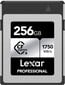 Lexar mälukaart CFexpress 256GB Professional Type B Silver цена и информация | Mälukaardid mobiiltelefonidele | hansapost.ee