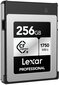 Lexar mälukaart CFexpress 256GB Professional Type B Silver цена и информация | Mälukaardid mobiiltelefonidele | hansapost.ee