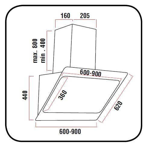 Schlosser 3010 W 60/1000 hind ja info | Õhupuhastid | hansapost.ee