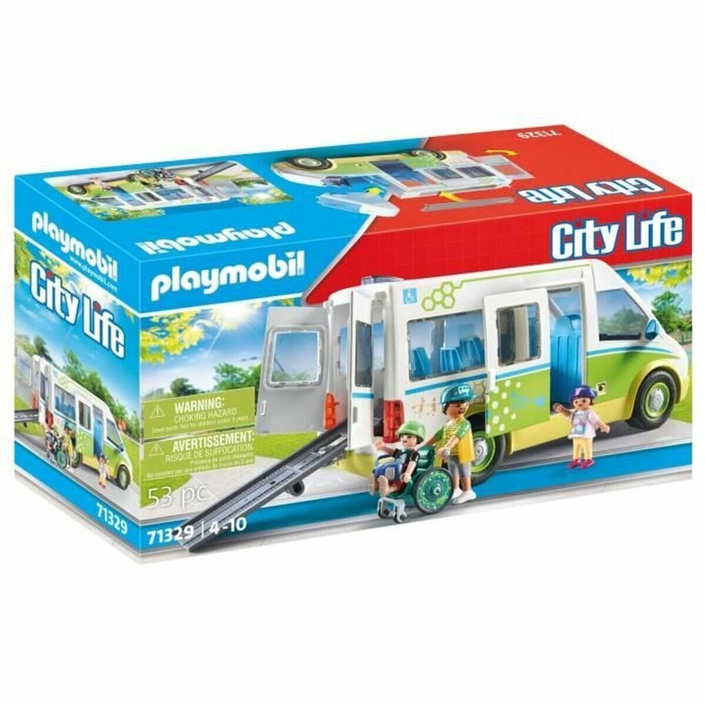 71329® Playmobil City Life School Bus цена и информация | Klotsid ja konstruktorid | hansapost.ee