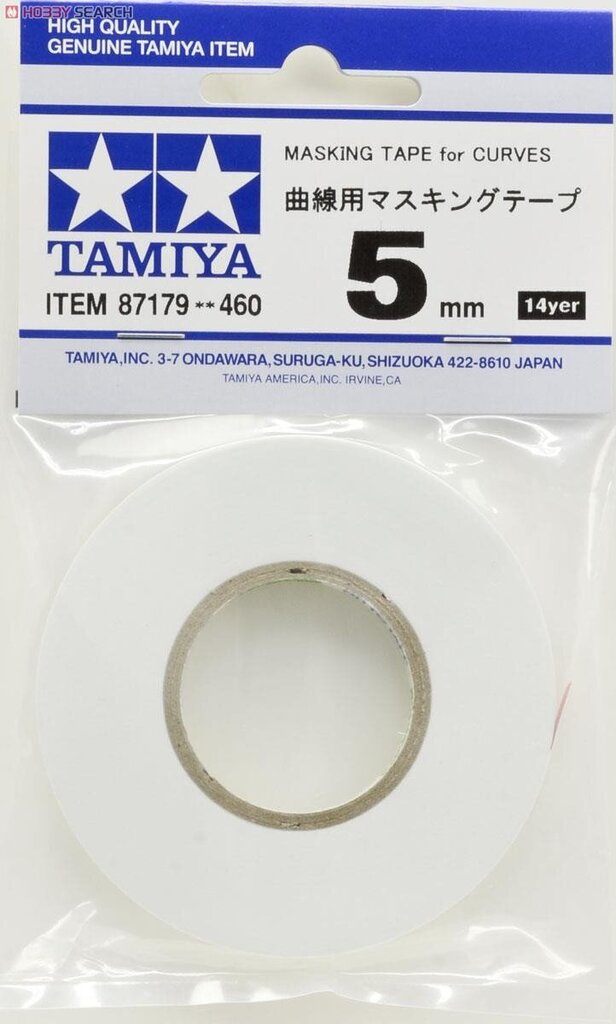 Tamiya - Maalriteip 5mm, 87179 hind ja info | Kunstitarbed, voolimise tarvikud | hansapost.ee