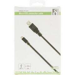 Deltaco MICRO-101, USB A, USB Micro B, 1м цена и информация | Borofone 43757-uniw | hansapost.ee