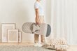 Lamamistool BabyBjörn Bliss Woven, Sand Grey hind ja info | Beebi lamamistoolid | hansapost.ee