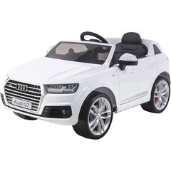 Электромобиль Audi Q7 12 V, белый цена и информация | Электромобили для детей | hansapost.ee