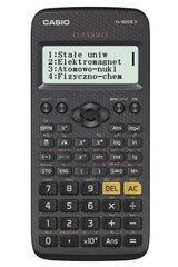 CASIO SCIENTIFIC KALKULAATOR FX 82CEX MUST, 12-KOGRILINE EKRAAN цена и информация | Канцелярские товары | hansapost.ee