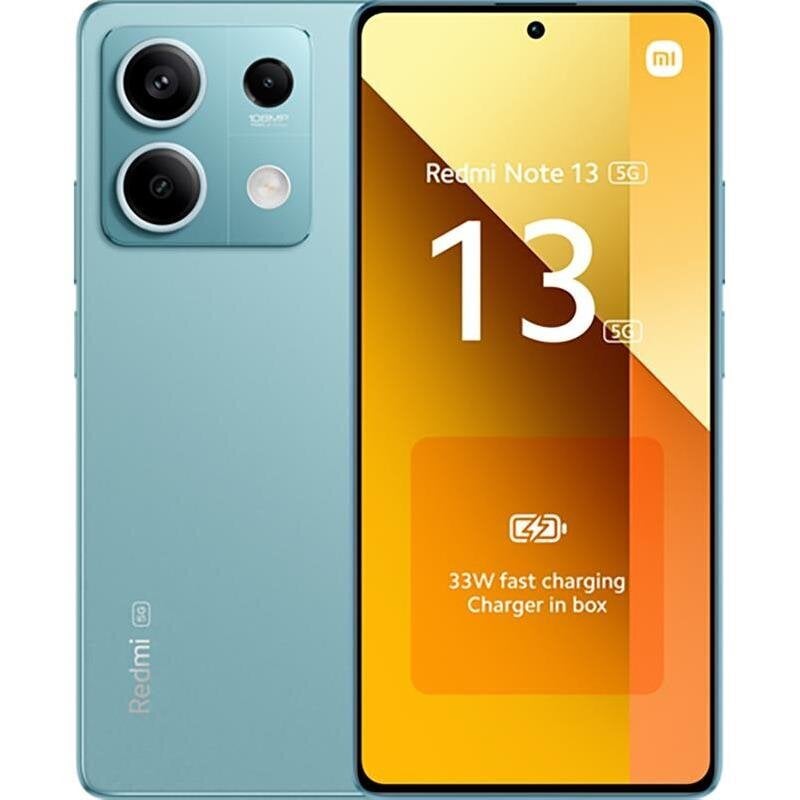 Xiaomi Redmi Note 13 5G 8/256GB Ocean Teal цена и информация | Telefonid | hansapost.ee