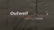 Magamiskott Outwell Contour Supreme, 220x85 cm, pruun hind ja info | Magamiskotid | hansapost.ee