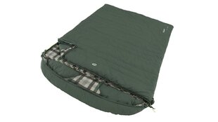 Magamiskott Outwell Camper Lux Double, 235x150 cm, roheline цена и информация | Cпальный мешок | hansapost.ee