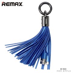 Remax RC-053i "Lightning" - USB, sinine hind ja info | Mobiiltelefonide kaablid | hansapost.ee