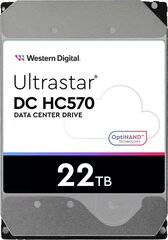 Western Digital Ultrastar DC HC570 (0F48155) цена и информация | Внутренние жёсткие диски (HDD, SSD, Hybrid) | hansapost.ee