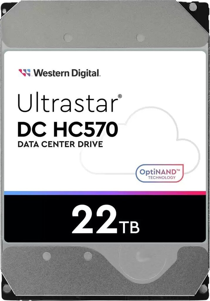 Western Digital Ultrastar DC HC570 (0F48155) цена и информация | Sisemised kõvakettad | hansapost.ee