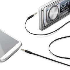 CELLY AUDIO CABLE JACK 3.5MM BLACK hind ja info | Mobiiltelefonide kaablid | hansapost.ee