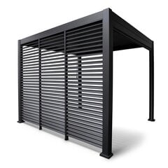 Lamellsein varikatusele MIRADOR 4m, tumehall price and information | Canopies and garden sheds | hansapost.ee