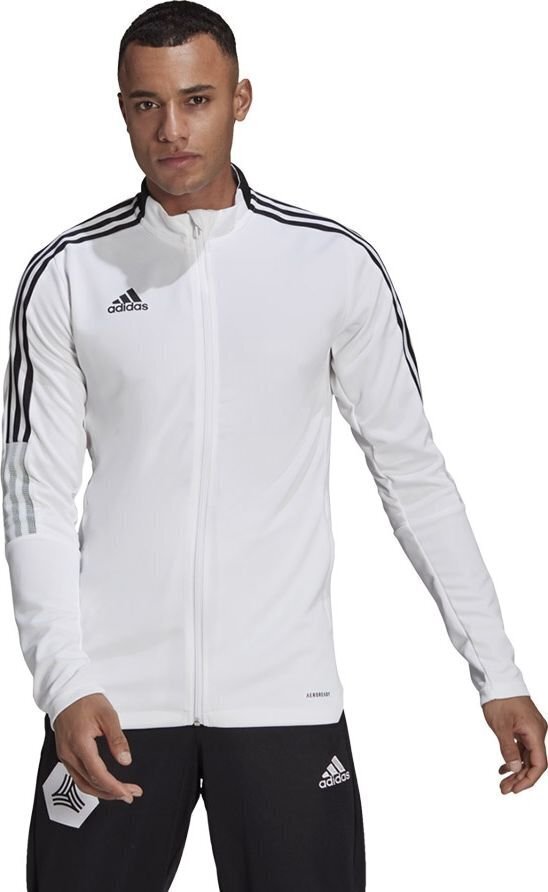 Spordijope Adidas Tiro 21, valge hind ja info | Jalgpalli varustus ja riided | hansapost.ee