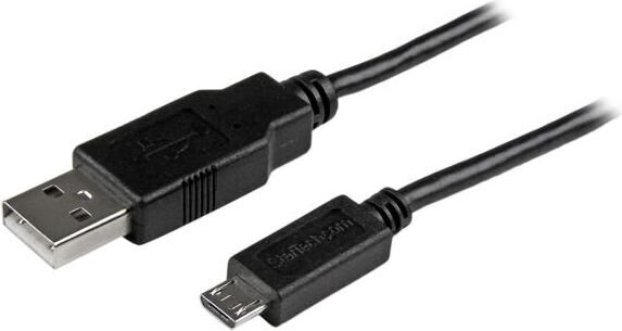 STARTECH 1m USB / Slim Micro USB Cbl цена и информация | Mobiiltelefonide kaablid | hansapost.ee