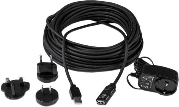 STARTECH 10m USB Active Extension Cable цена и информация | Mobiiltelefonide kaablid | hansapost.ee