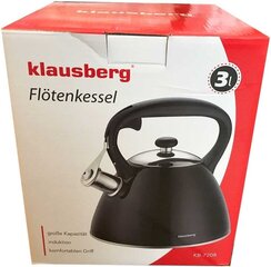 Klausberg teekann, 3 l hind ja info | Teekannud, kohvikannud, veekeedukannud | hansapost.ee