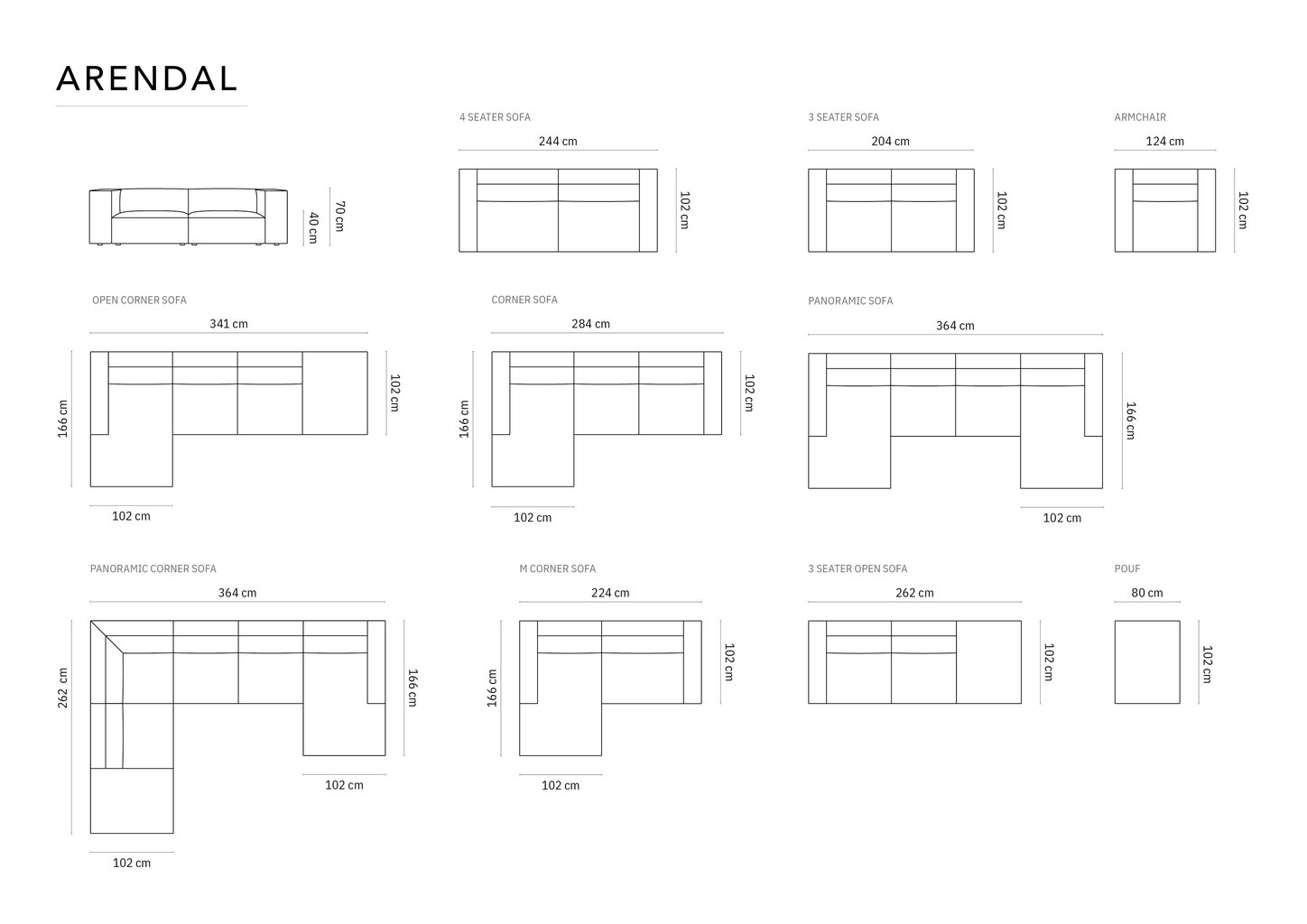 Vasakpoolne diivan Cosmopolitan Design Arendal, hall hind ja info | Diivanvoodid ja diivanid | hansapost.ee