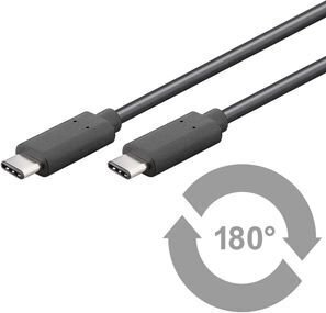 Goobay 67976 USB-C 3.1 generation 1 cabl цена и информация | Mobiiltelefonide kaablid | hansapost.ee