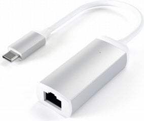 Адаптер USB-C -- Gigabit Ethernet Satechi, ST-TCENS цена и информация | Кабели для телефонов | hansapost.ee