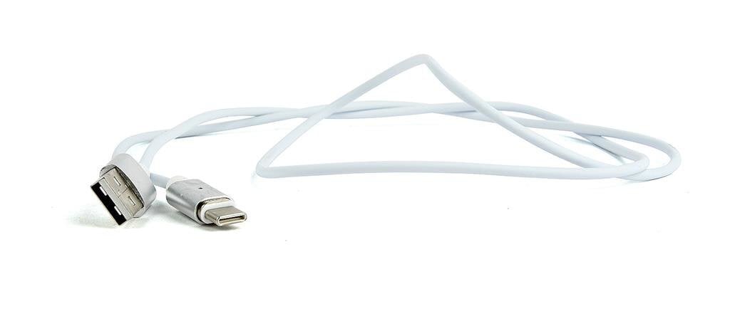 Gembird CC magnetkaabel USB 2.0(AM) - USB Type C(M), 1m hind ja info | Mobiiltelefonide kaablid | hansapost.ee