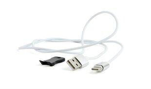 Магнитный кабель Gembird CC USB 2.0 (АМ) - тип USB C (М), 1 м цена и информация | Borofone 43757-uniw | hansapost.ee