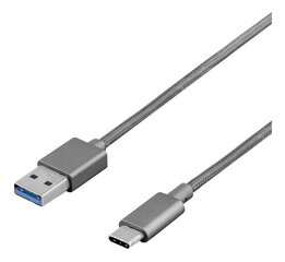 Deltaco Prime USBC-1258, USB C, USB A, 1м цена и информация | Кабели для телефонов | hansapost.ee