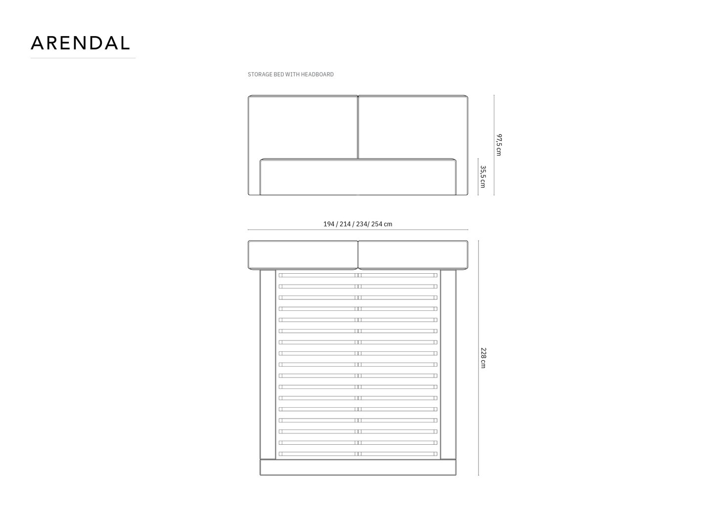 Voodi Cosmopolitan Design Arendal, 140x200 cm, roosa hind ja info | Voodid | hansapost.ee