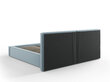 Voodi Cosmopolitan Design Arendal, 180x200 cm, sinine hind ja info | Voodid | hansapost.ee
