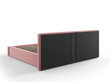 Voodi Cosmopolitan Design Arendal, 200x200 cm, roosa цена и информация | Voodid | hansapost.ee