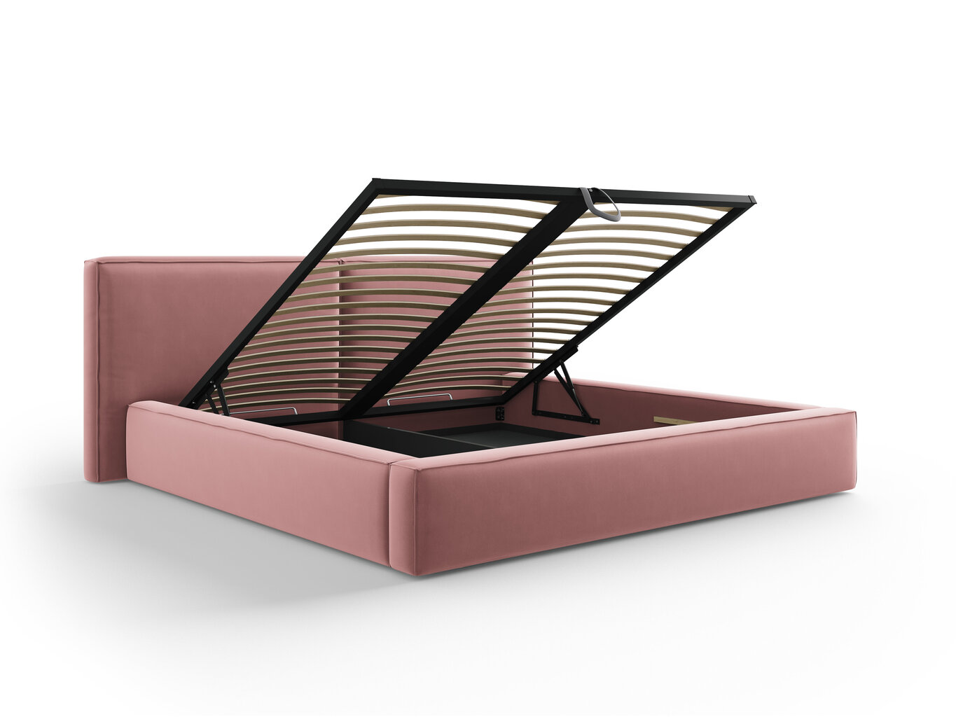 Voodi Cosmopolitan Design Arendal, 200x200 cm, roosa цена и информация | Voodid | hansapost.ee