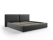 Voodi Cosmopolitan Design Arendal, 200x200 cm, hall hind ja info | Voodid | hansapost.ee