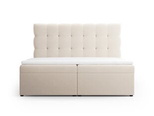 Voodi Cosmopolitan Design Bali, 160x200 cm, beeži värvi price and information | Beds | hansapost.ee