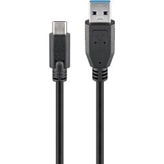 Кабели Goobay 71221 USB-C to USB A 3.0 cable, b цена и информация | Borofone 43757-uniw | hansapost.ee