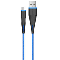 Devia Fish1 cable micro-USB blue цена и информация | Borofone 43757-uniw | hansapost.ee