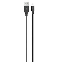 USB кабель Devia Pheez Type-C 1 м, черный цена и информация | Кабели для телефонов | hansapost.ee
