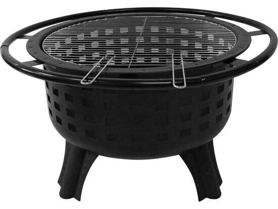 Grill kroomrestiga 57 cm hind ja info | Kaminad ja kaminasüdamikud | hansapost.ee