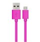 USB-laadija Energizer Hightech Ultra Flat Micro-USB, roosa hind ja info | Mobiiltelefonide kaablid | hansapost.ee