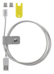 Streetz USBC-1271, USB C, 1m hind ja info | Mobiiltelefonide kaablid | hansapost.ee
