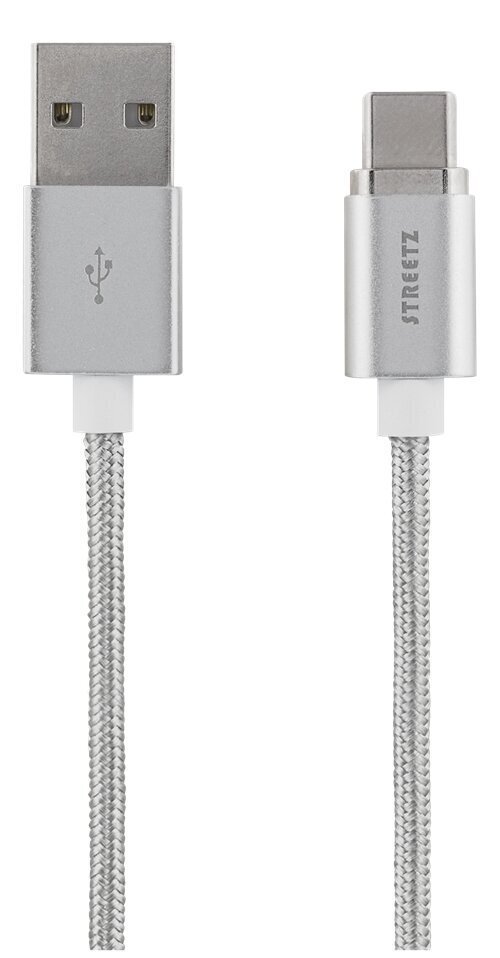 Streetz USBC-1271, USB C, 1m цена и информация | Mobiiltelefonide kaablid | hansapost.ee