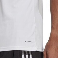 Футбольная футболка Adidas Squadra 21 JSY, XXL, белая цена и информация | Футбольная форма и другие товары | hansapost.ee