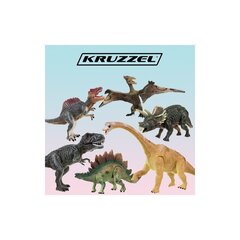 Dinozaurai - kilnojamos figūrėlės, 6 vnt. 22398 цена и информация | Игрушки для мальчиков | hansapost.ee