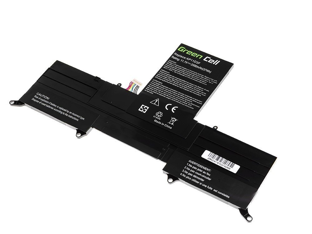 Sülearvuti aku Green Cell Laptop Battery for Acer Aspire S3 цена и информация | Sülearvuti akud | hansapost.ee