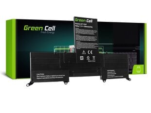 Green Cell Laptop Battery for Acer Aspire S3 цена и информация | Аккумуляторы для ноутбуков | hansapost.ee