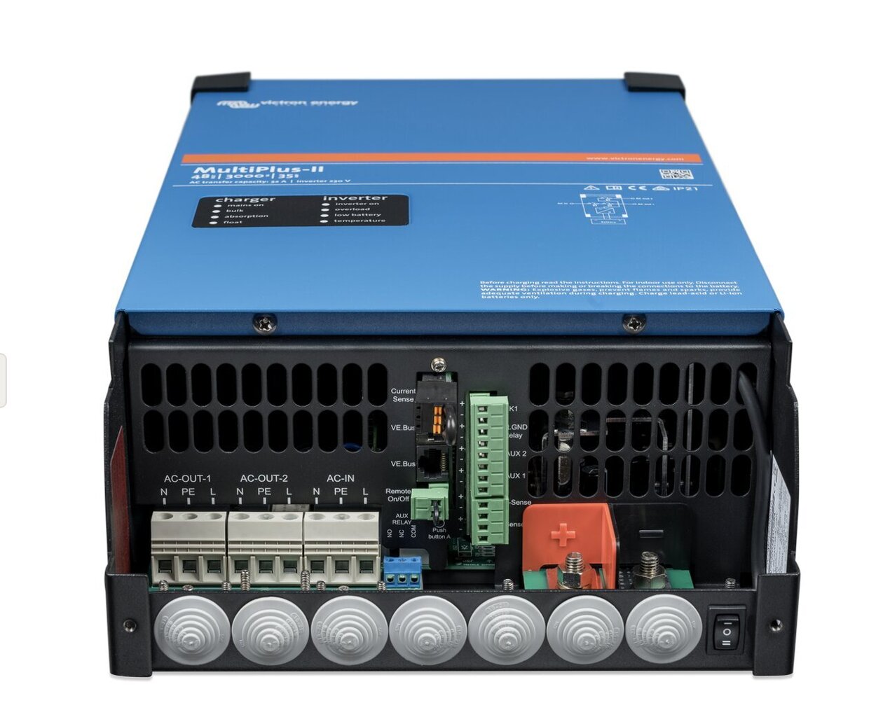 Inverter laadija Multi Plus II48V3000VA/35AMPHübriidjaam hind ja info | Inverterid ja muundurid | hansapost.ee